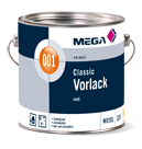 Classic Vorlack 001, weiss, MEGA