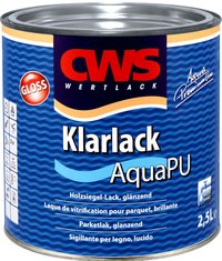 CWS Klarlack Aqua PU gloss, cd color
