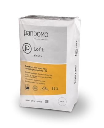 PANDOMO K2 Gestaltungsfähiger Dünnschichtspachtel, 25 kg