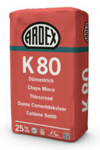 ARDEX K 80 Dnnestrich