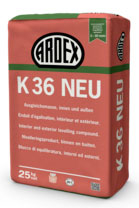 ARDEX K 36 Neu Ausgleichsmasse, innen und außen, 25 kg