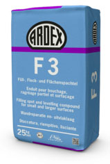 ARDEX F 3 Füll, Fleck und Flächenspachtel