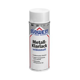 Metall Klar Lack seidenmatt, Südwest