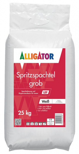 Spritzspachtel Grob LEF, Alligator