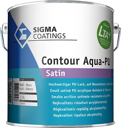 SIGMA Contour Aqua PU satin