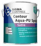 SIGMA Contour Aqua PU Spray satin