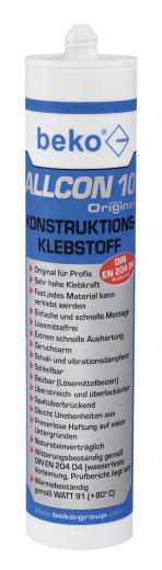 Allcon 10 Konstruktionsklebstoff, Beko