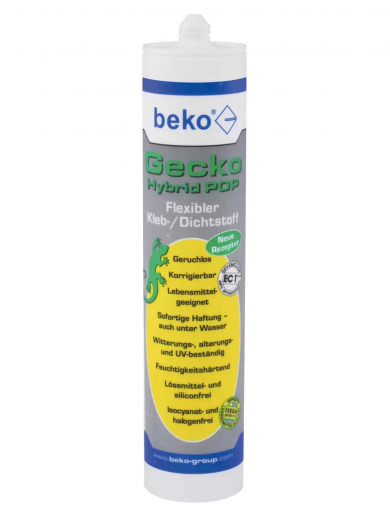 Gecko Hybrid POP Kleb und Dichtstoff, Beko