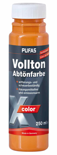 Vollton und Abtnfarben, Pufas