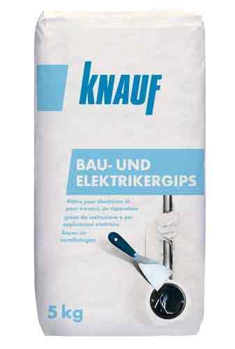 Bau und Elektrikergips, Knauf