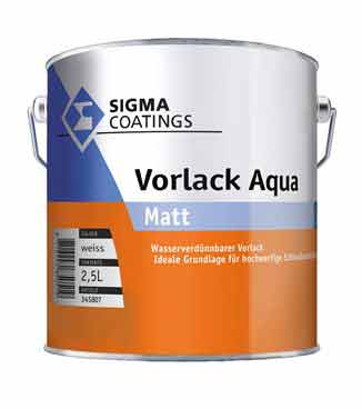 SIGMA Vorlack Aqua