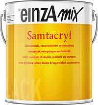 einzA Samtacryl Seidenglanzlack