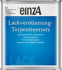 einzA Lackverdünnung Terpentinersatz