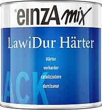einzA mix LawiDur 2 K PU Buntlack seidenglänzend, Stammlack incl. Härter