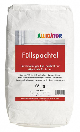 Füllspachtel, Alligator