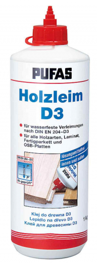 Holzleim D3, Pufas