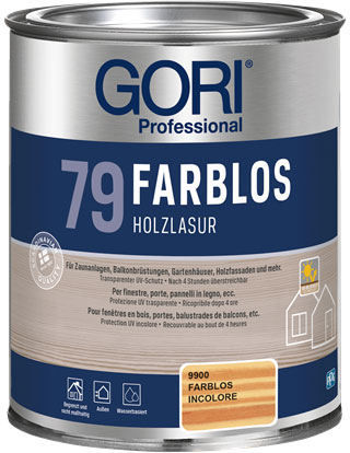 GORI 79 FARBLOS DÜNNSCHICHT LASUR