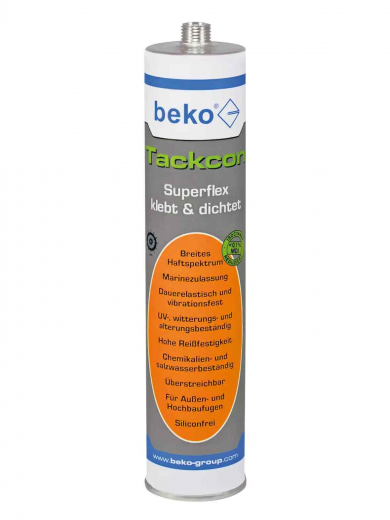 Tackcon Superflex, Kleb und Dichtstoff, BEKO