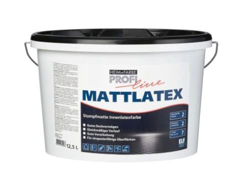 PROFIline Mattlatex stumpfmatte Innenlatexfarbe