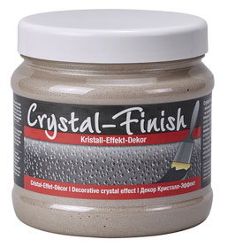 Crystal-Finish pearl Pufas