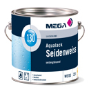 Aqualack Seidenweiss 130, 2,50 Liter, MEGA