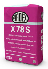 ARDEX X 78 S MICROTEC Flexkleber Boden, schnell,25 kg