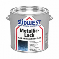 Metallic Lack mit Hammerschlag Effekt, Südwest
