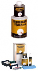 Milacor Whiteboard Finish Aqua RAL 9010, Set