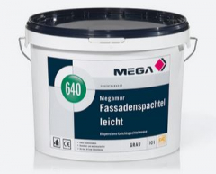 Megamur Fassadenspachtel leicht 640, 10,00 Liter, Mega