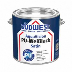 AquaVision PU Weißlack Satin, Südwest