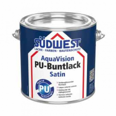 AquaVision PU Buntlack Satin, Südwest