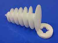 Spiraldübel mit Dichtung für WDVS, einzA