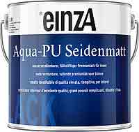 einzA Aqua PU Seidenmatt