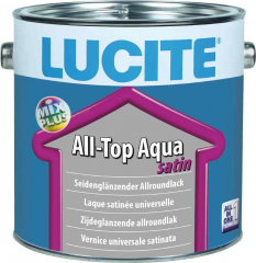 LUCITE All-Top Aqua Satin, CD Color