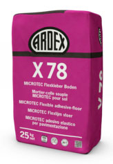 ARDEX X 78 MICROTEC Flexkleber, Boden