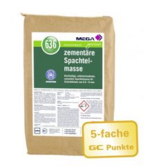 MEGAgrn 636 zementre Spachtelmasse